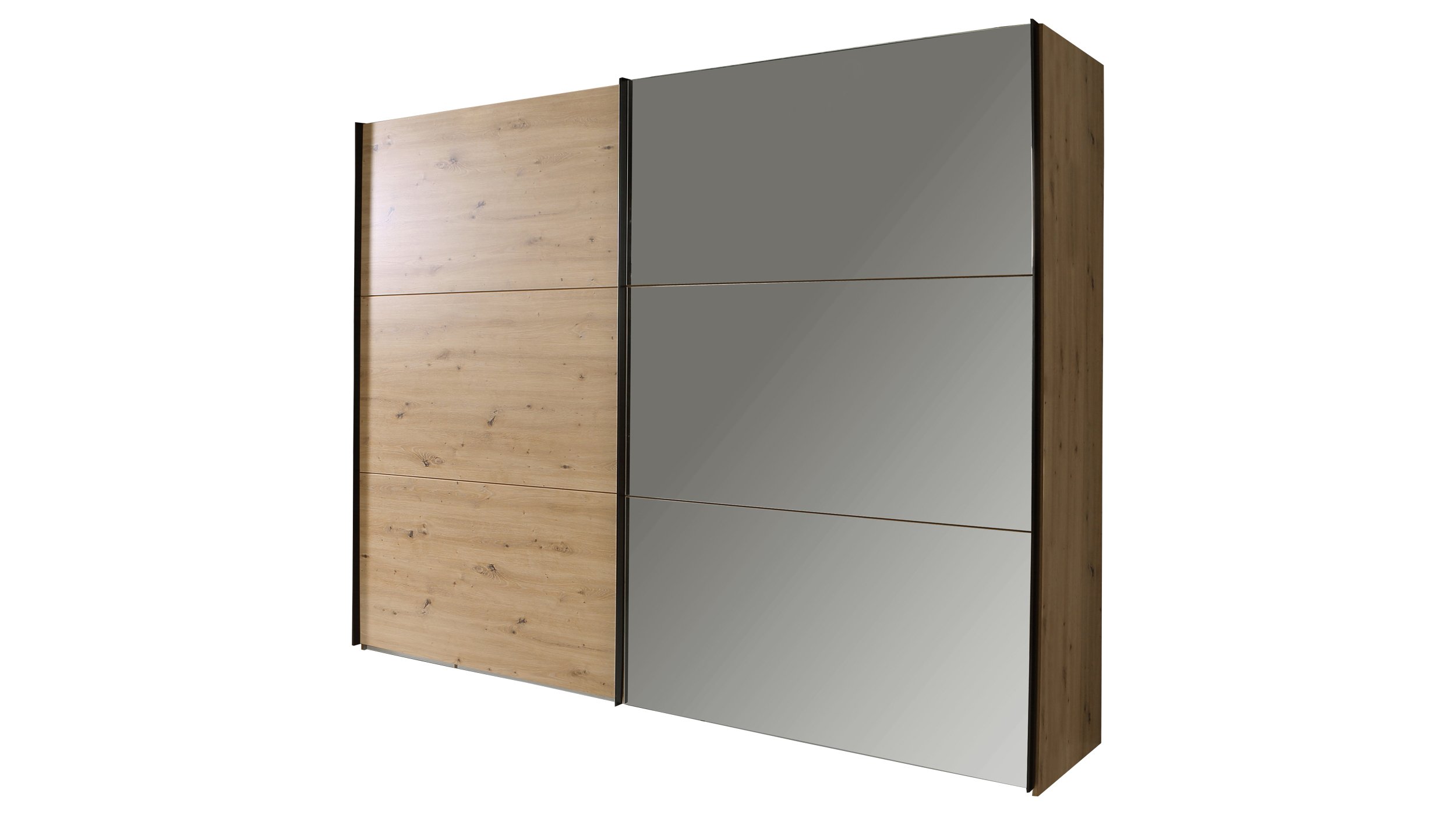 Schwebetürenschrank 270 cm Artisan Eiche - TRONDHEIM