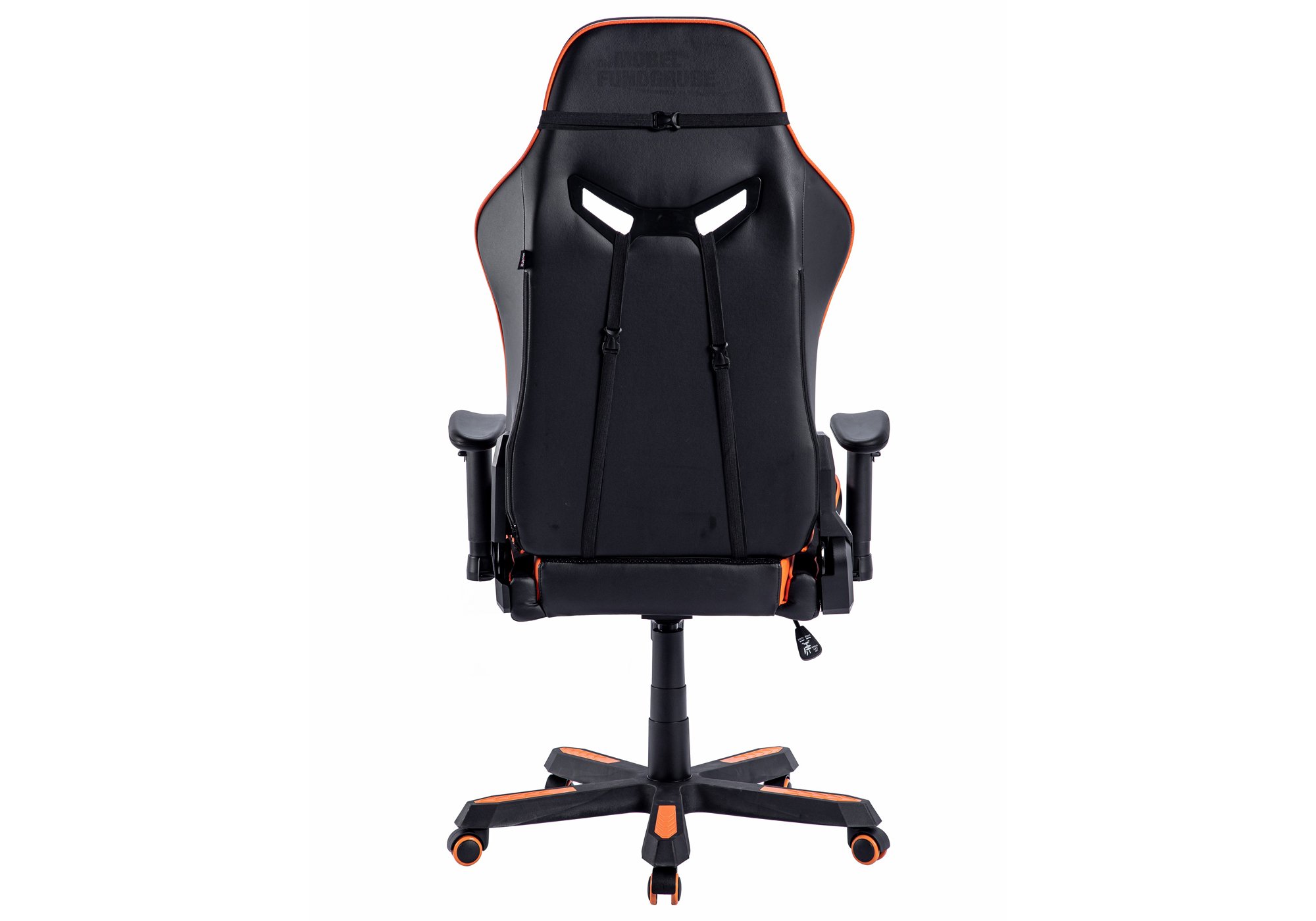 Gaming Stuhl schwarz - orange verstellbar - GAME ROCKER