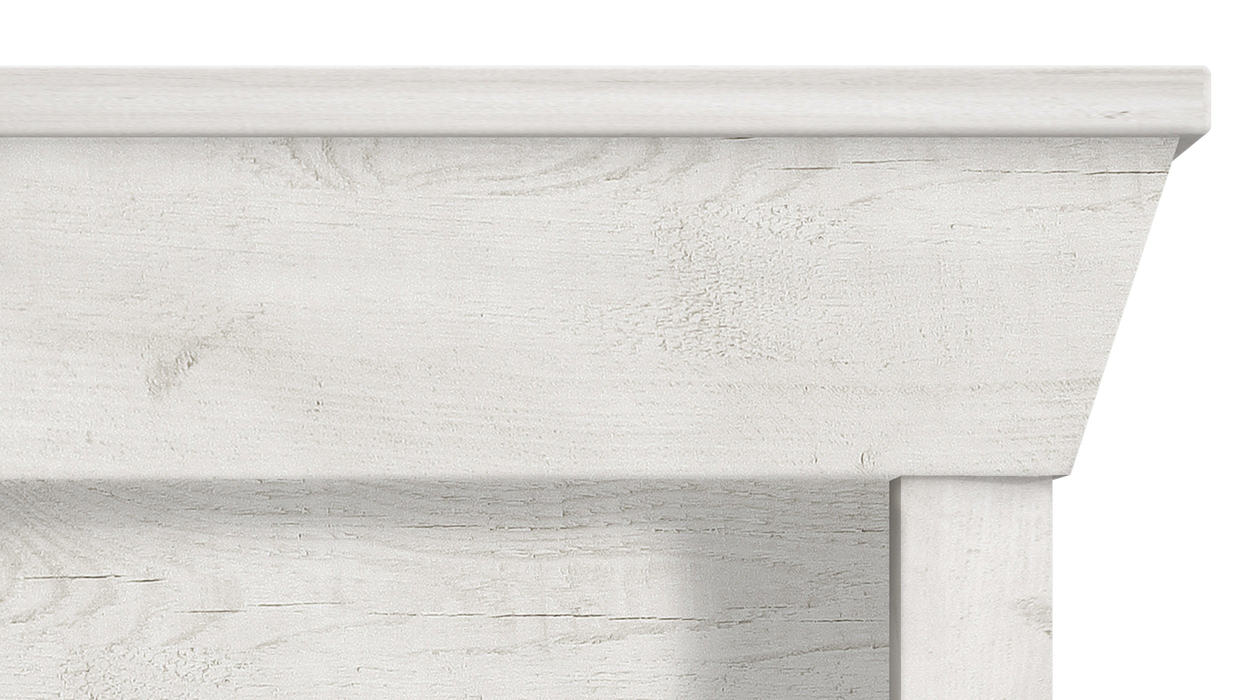 Wandboard Pinie Weiß 121 cm - KASHMIR