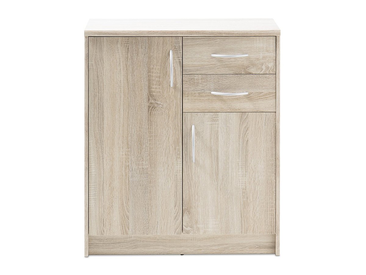 Kommode 2 Schubladen Sonoma Eiche 74 cm - OPTIMUS